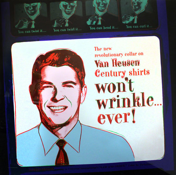 Andy Warhol, ‘ADS: VAN HEUSEN (RONALD REAGAN) FS II.356’, 1985, Marcel Katz Art