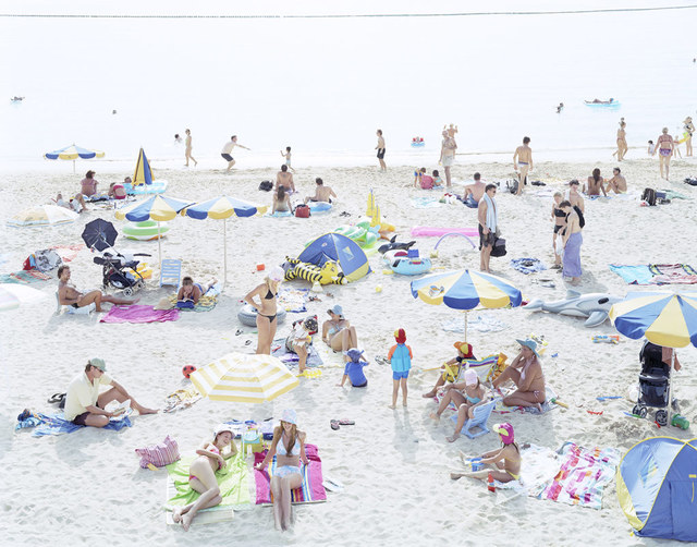 Massimo Vitali, ‘23 Amadores 2 from "A Portfolio of Landscapes With Figures"’, 2006, IFAC Arts