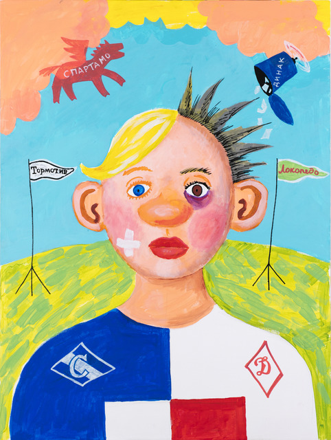 Konstantin Zvezdochetov, ‘Dinak/Spartamo’, 2016, Painting, Acrylic on canvas, Vladey