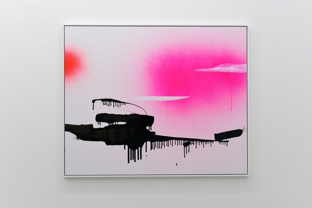 Lori Hersberger - Ghost Bayou, 2003, acrylic and flourescence on canvas, 120 x 150 cm Lori Hersberger - Ghost Bayou, 2003, acrylic and flourescence on canvas, 120 x 150 cm