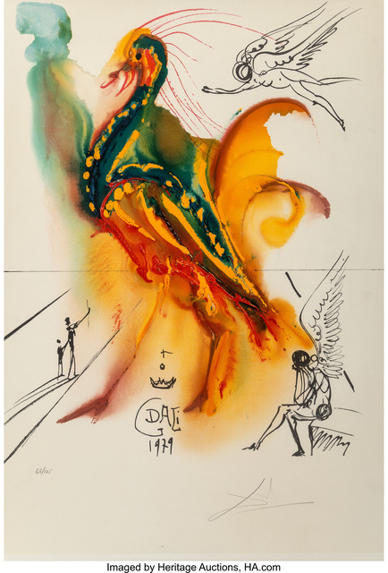 Salvador Dalí, ‘Le grand pavon’, 1996, Heritage Auctions