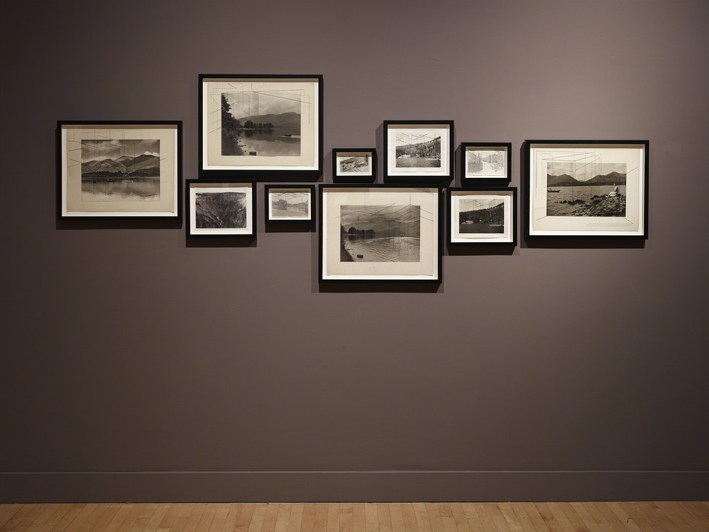 Installation view of Maurizio Anzeri: Lay it on the Line, January 6 - February 25, 2017 at Haines Gallery Installation view of Maurizio Anzeri: Lay it on the Line, January 6 - February 25, 2017 at Haines Gallery