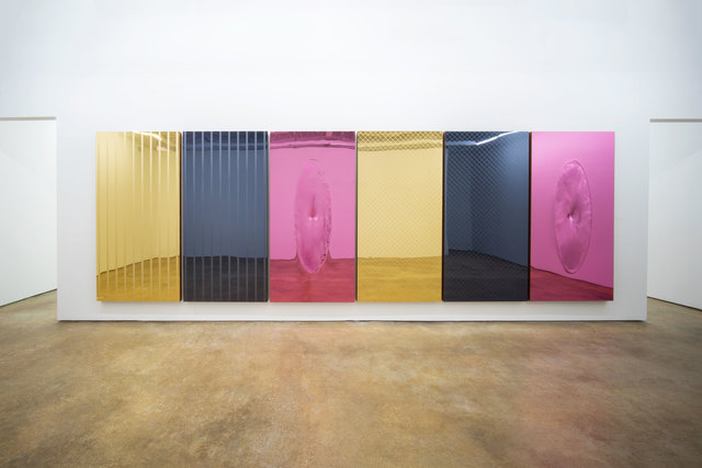 Sinisa Kukec, ‘VACUUM et PORTIS’, 2017, Sculpture, Acrylic mirror, red oak, mix media, Spinello Projects