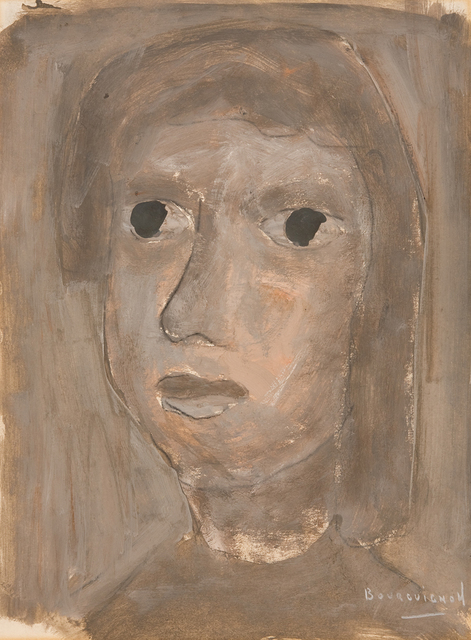 Paul-Henri Bourguignon, ‘Head in Grey’, Eisele Fine Art