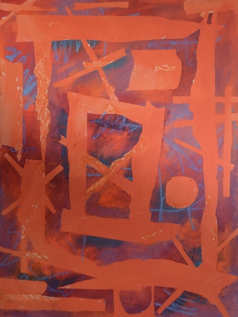 William Halsey, ‘Cross Fires’, 1990, The George Gallery
