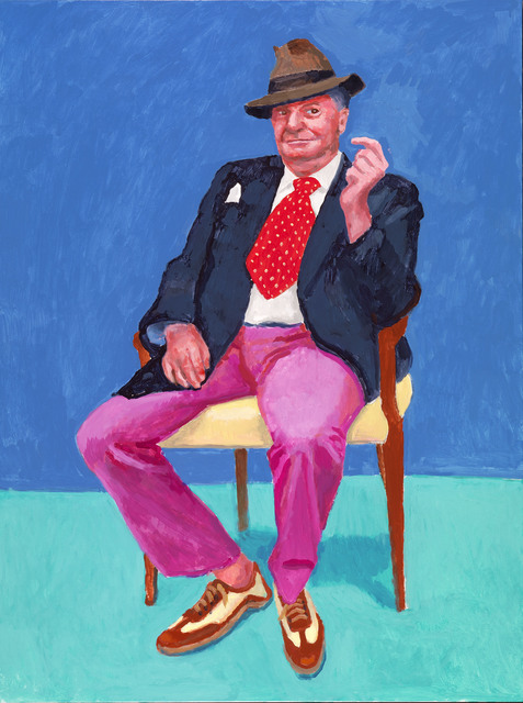 David Hockney, ‘Barry Humphries’, 2015, Royal Academy of Arts