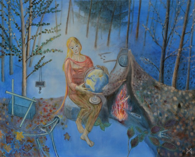 Margaretha Gubernale, ‘Mary of Hope in Autumn’, 2018, ARTBOX.GALLERY