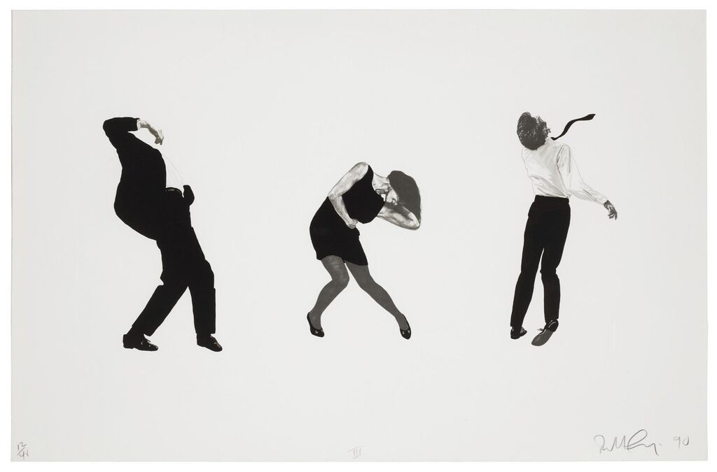Robert Longo - Untitled III, from Men in the Cities