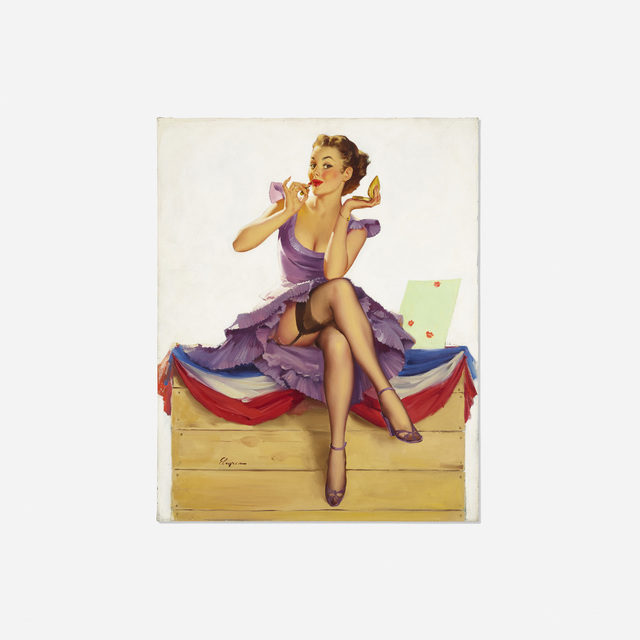 Gil Elvgren, ‘One for the Money’, 1954, Rago/Wright