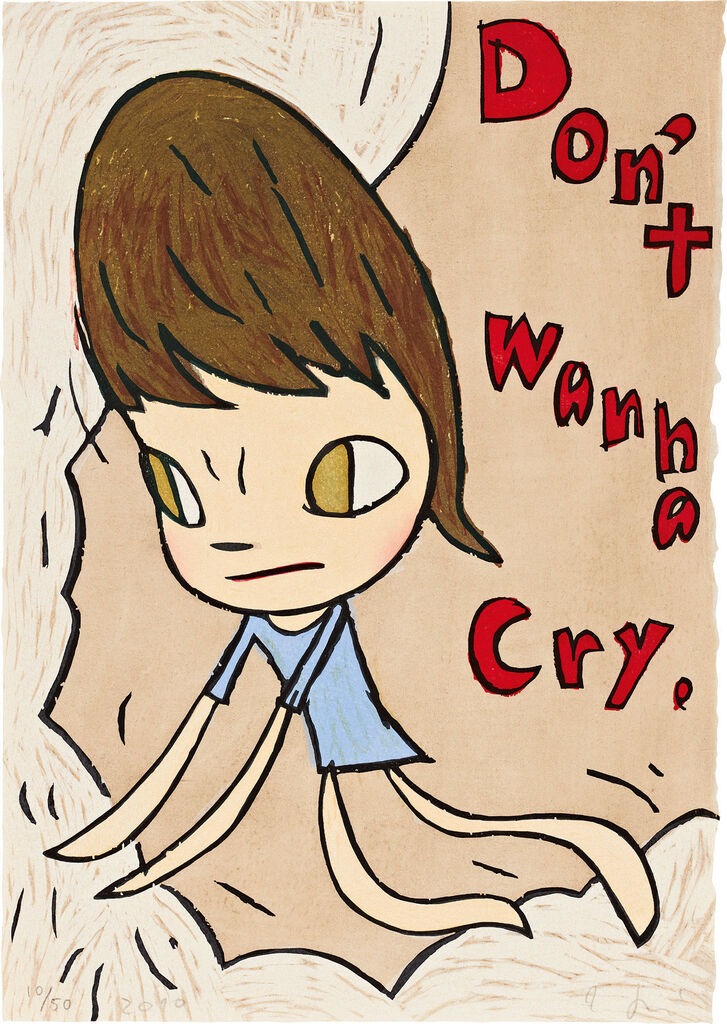 Yoshitomo Nara - Don't wanna cry