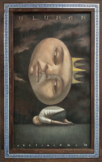 Mark Justiniani, ‘Ulunan (Pillow)’, 2018, Painting, Oil on wood, National Gallery Singapore Benefit Auction