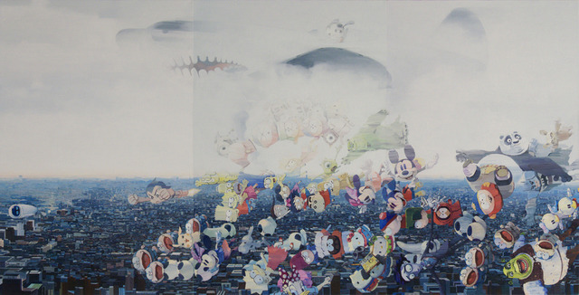Zhang Gong, ‘B-29 Bomber’, 2011, Painting, Acrylic on Canvas, Eli Klein Gallery