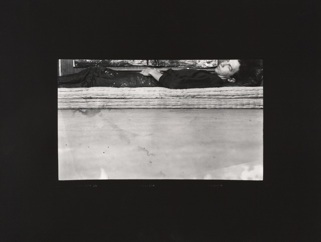 Robert Rauschenberg, ‘Postcard Self-Portrait, Black Mountain (II)’, 1952; printed ca. 1989, San Francisco Museum of Modern Art (SFMOMA)