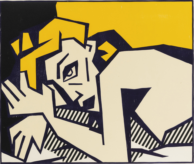 Roy Lichtenstein, ‘RECLINING NUDE’, 1980, Gallery Art