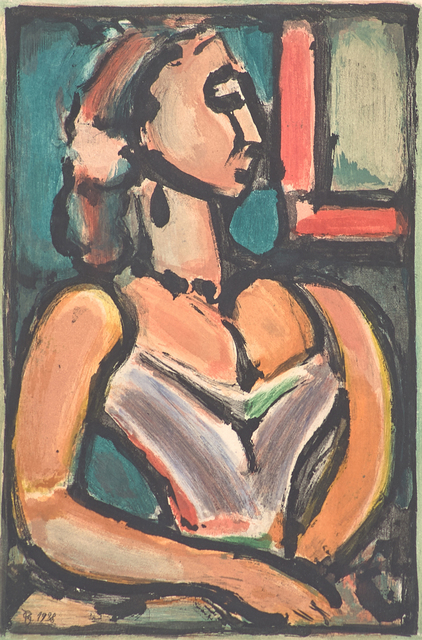 Georges Rouault, ‘Femme Fière from Les Fleurs du Mal’, 1938, Rago/Wright