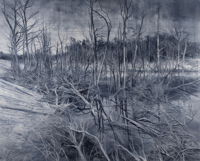 Nicholas Blowers, ‘Deadfall Reflections in Paynes Grey’, 2019, Nanda\Hobbs