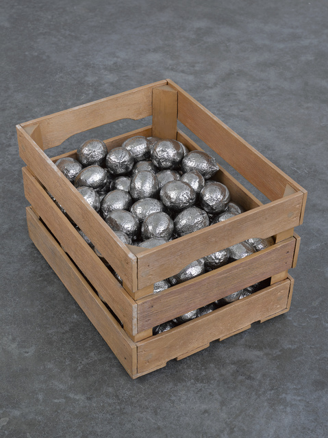 He Xiangyu, ‘Lemon Pickers’, 2017, Sculpture, Bronze and stainless steel, White Cube