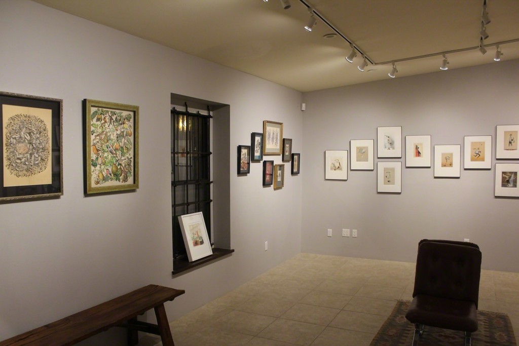 Installation shot for EXQUISITE CORPSE: The Surrealist Tendency in Collage Installation shot for EXQUISITE CORPSE: The Surrealist Tendency in Collage