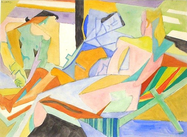 André Lhote, ‘La Plage’, 1957, Nicholas Gallery