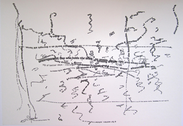 Willem Boshoff, ‘Oneiropomist (Definition: One who holds the office of sending dreams to people. At the right price one may order pleasant or lucky dreams. In Greek pompe is 'sending' and oneiros 'dream'.)’, 2010, Gallery Neptune & Brown