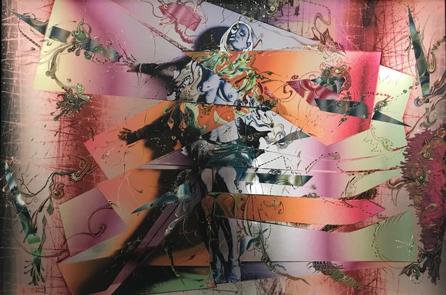 Gegam Kacherian, ‘Duality’, 2016, Painting, Acrylic and UV coated ink on Mylar, Tufenkian Fine Arts