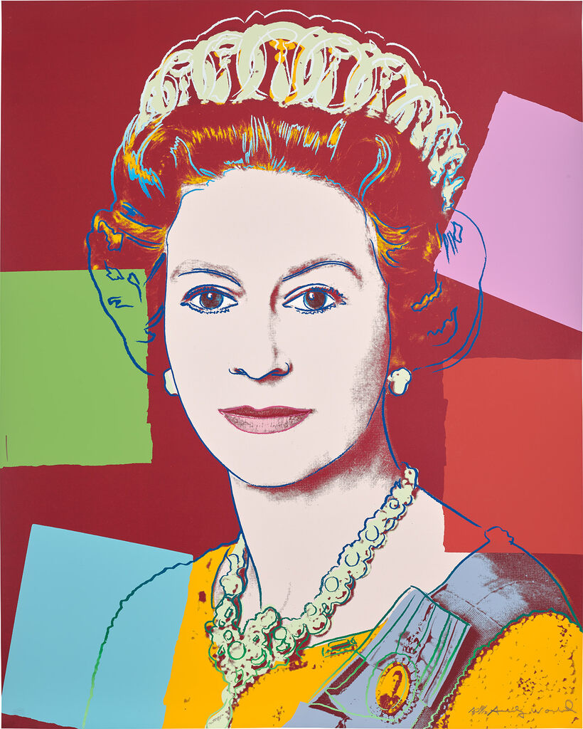 Andy Warhol - Queen Elizabeth II of the United Kingdom, from Reigning Queens (F. & S. 334)