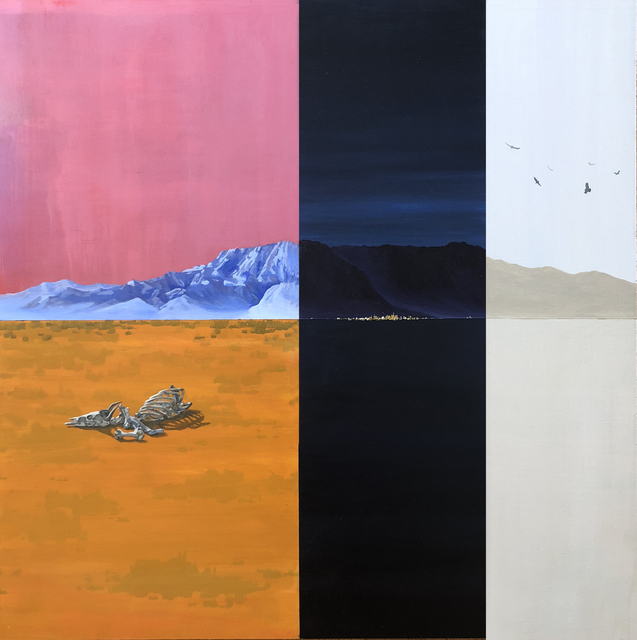 Holly Elander, ‘Circle’, 2019, Painting, Acrylic on panel, LAUNCH LA