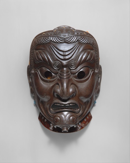 Myōchin Muneakira, ‘Mask’, 1745, The Metropolitan Museum of Art