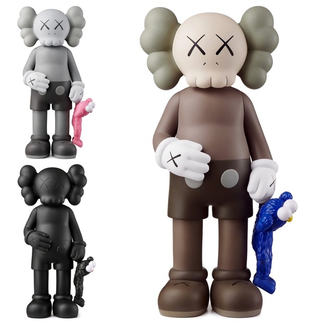 KAWS, ‘KAWS SHARE: Complete Set of 3 (KAWS Companion set of 3)’, 2020, Sculpture, Painted Vinyl Cast Resin Figures, Lot 180