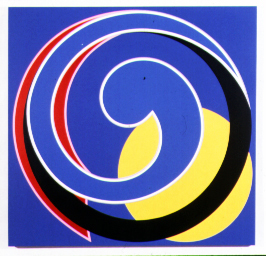 Clifford Singer, ‘Etude In Resonance (Jupiter)’, 1990, Painting, Acrylic on Canvas on wood stretcher, iMuseum Vegas