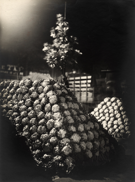 Germaine Krull, ‘Night Banquet (in friendship to Van Ecke) Les Halles de nuit (en toute amitié à Van Ecke)’, ca. 1920, Jeu de Paume