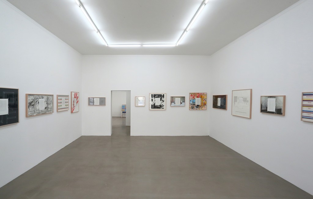 installation view "Letters to the Red Krayola, Kadel Willborn, Düsseldorf, Germany, 2013 installation view "Letters to the Red Krayola, Kadel Willborn, Düsseldorf, Germany, 2013