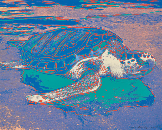 Andy Warhol, ‘Turtle’, 1985, Phillips