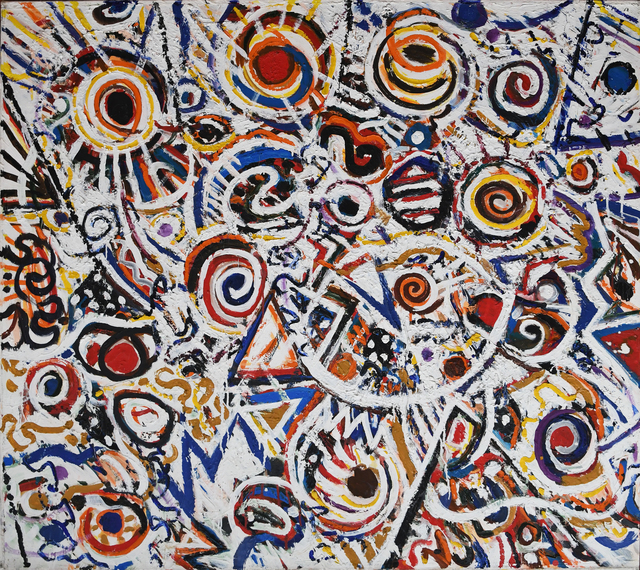 Lawrence Calcagno, ‘Untitled’, 1988, Painting, Oil on canvas, Anita Shapolsky Gallery