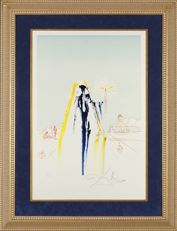 Salvador Dalí, ‘"Surrealist Matador" Hand Signed Salvador Dali Lithograph ’, 1941-1957, Elena Bulatova Fine Art