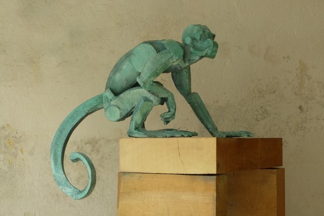 Sophie Dickens, ‘Capuchin Monkey 1’, 2019, Sculpture, Wood, artists original, Sladmore