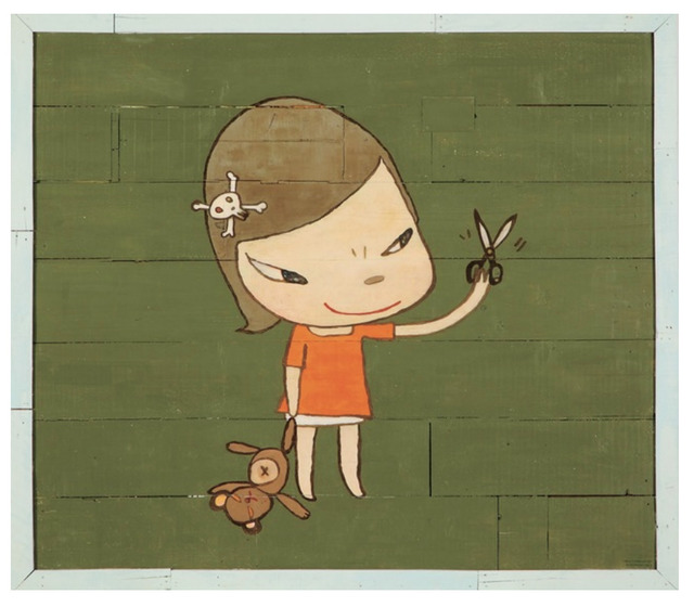 Yoshitomo Nara, ‘Real One’, 2020, Print, Offset lithograph in colors, Gallery 1890