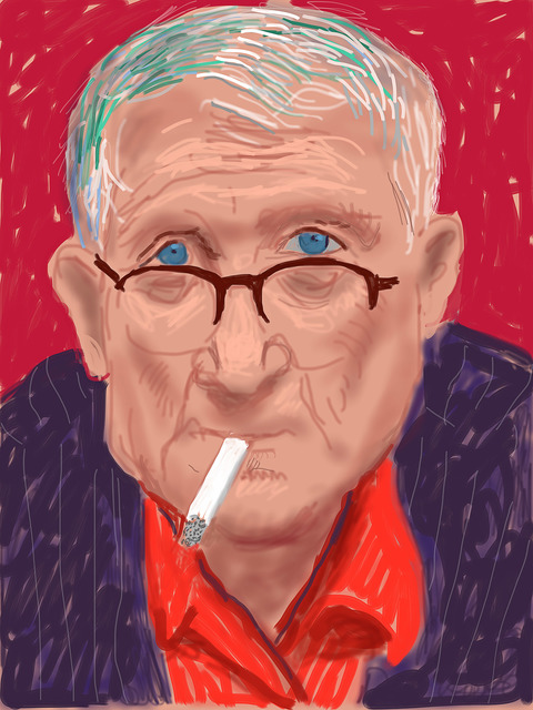 David Hockney, ‘Self-portrait, 20 March 2012 (1219)’, 2012, National Gallery of Victoria