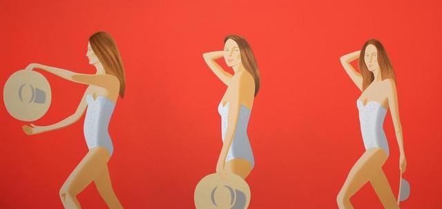Alex Katz, ‘Ariel-Red’, 2016, Vertu Fine Art