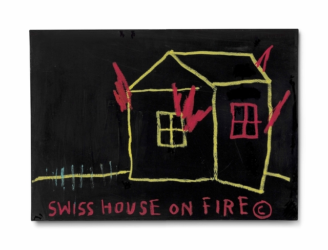 Jean-Michel Basquiat, ‘Swiss House on Fire’, 1983, Christie's