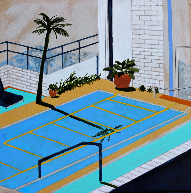 Charlotte Keates, ‘Broadway Avenue’, 2017, Painting, Acrylic on board, Arusha Gallery