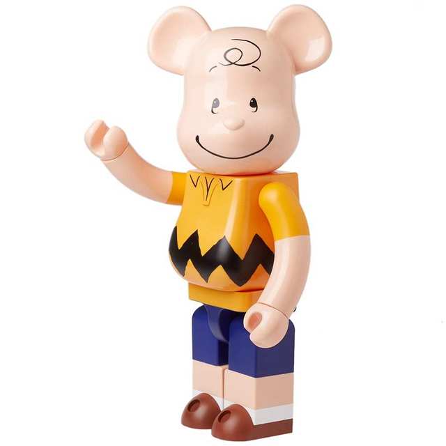 bearbrick charlie brown 1000