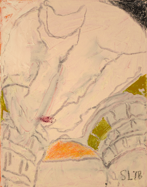 Lindsay, ‘Plaid Shorts’, 2018, Painting, Paint and graphite on canvas, Carter Burden Gallery