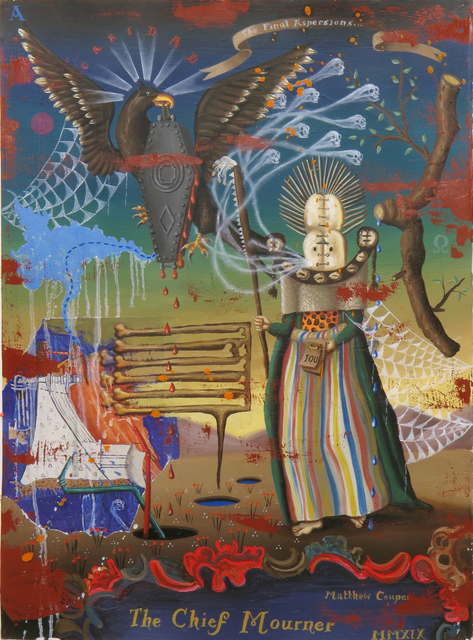 Matthew Couper, ‘STUDY FOR THE CHIEF MOURNER’, 2019, La Luz de Jesus Gallery