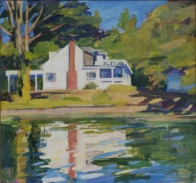 Kurt Solmssen, ‘Gwen's House from the Boat’, 2018, Linda Hodges Gallery