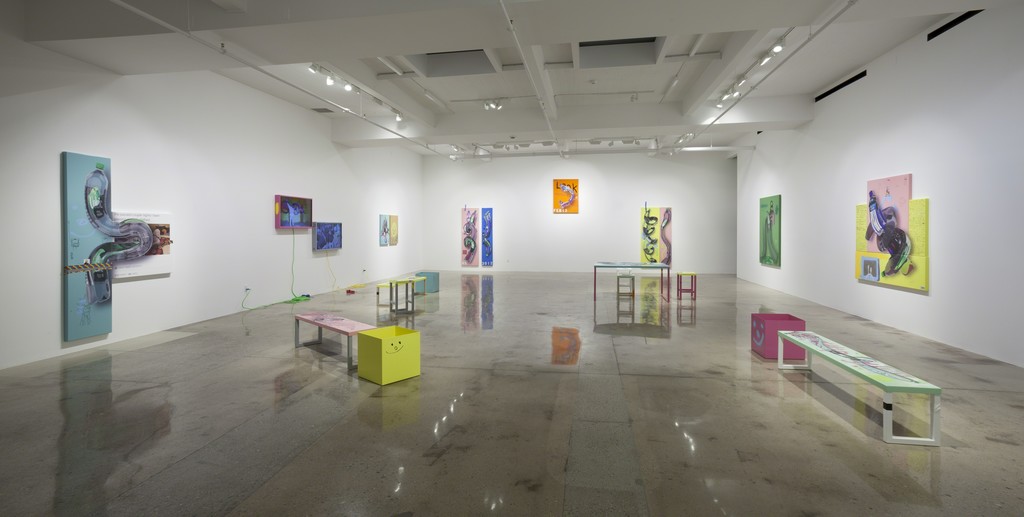 Yung Jake. 'Hydration', Installation view, Steve Turner, February 2016 Yung Jake. 'Hydration', Installation view, Steve Turner, February 2016