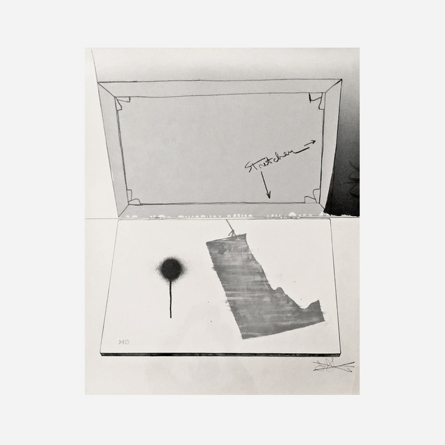 Jasper Johns, ‘Hinged Canvas, from Fragment - According to What’, 1971, Artsy x Wright