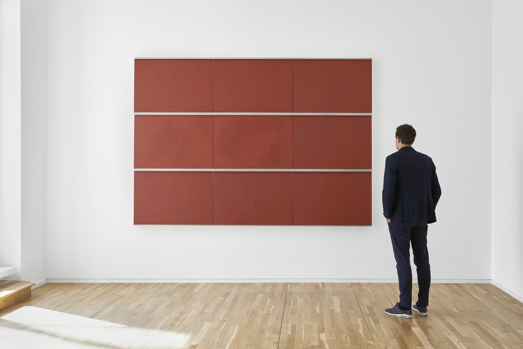 Imi Knoebel. Tafelbilder, exhibition view, Jahn und Jahn, 2019, © VG Bild-Kunst, Bonn, 2019 Imi Knoebel. Tafelbilder, exhibition view, Jahn und Jahn, 2019, © VG Bild-Kunst, Bonn, 2019