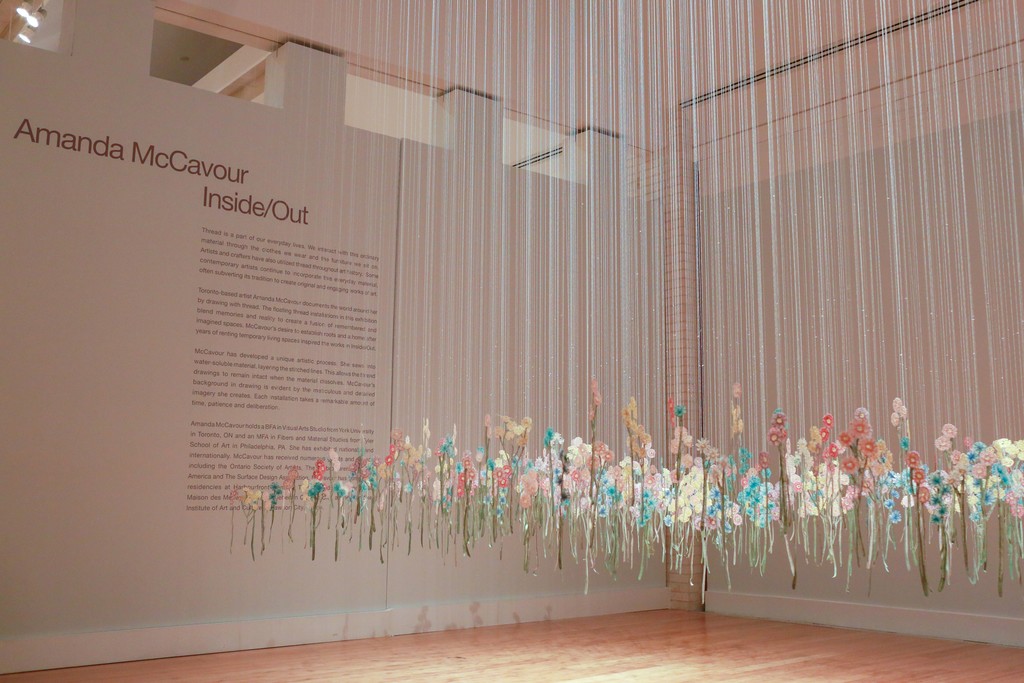 Amanda McCavour: Inside/Out. Installation view at the Virginia Museum of Contemporary Art. Photograph by Fresh Look Photography Amanda McCavour: Inside/Out. Installation view at the Virginia Museum of Contemporary Art. Photograph by Fresh Look Photography