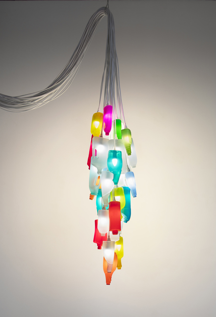 David Batchelor, ‘Candela’, 2016, Sculpture, Plastic containers, low energy bulbs, cable., Ingleby Gallery